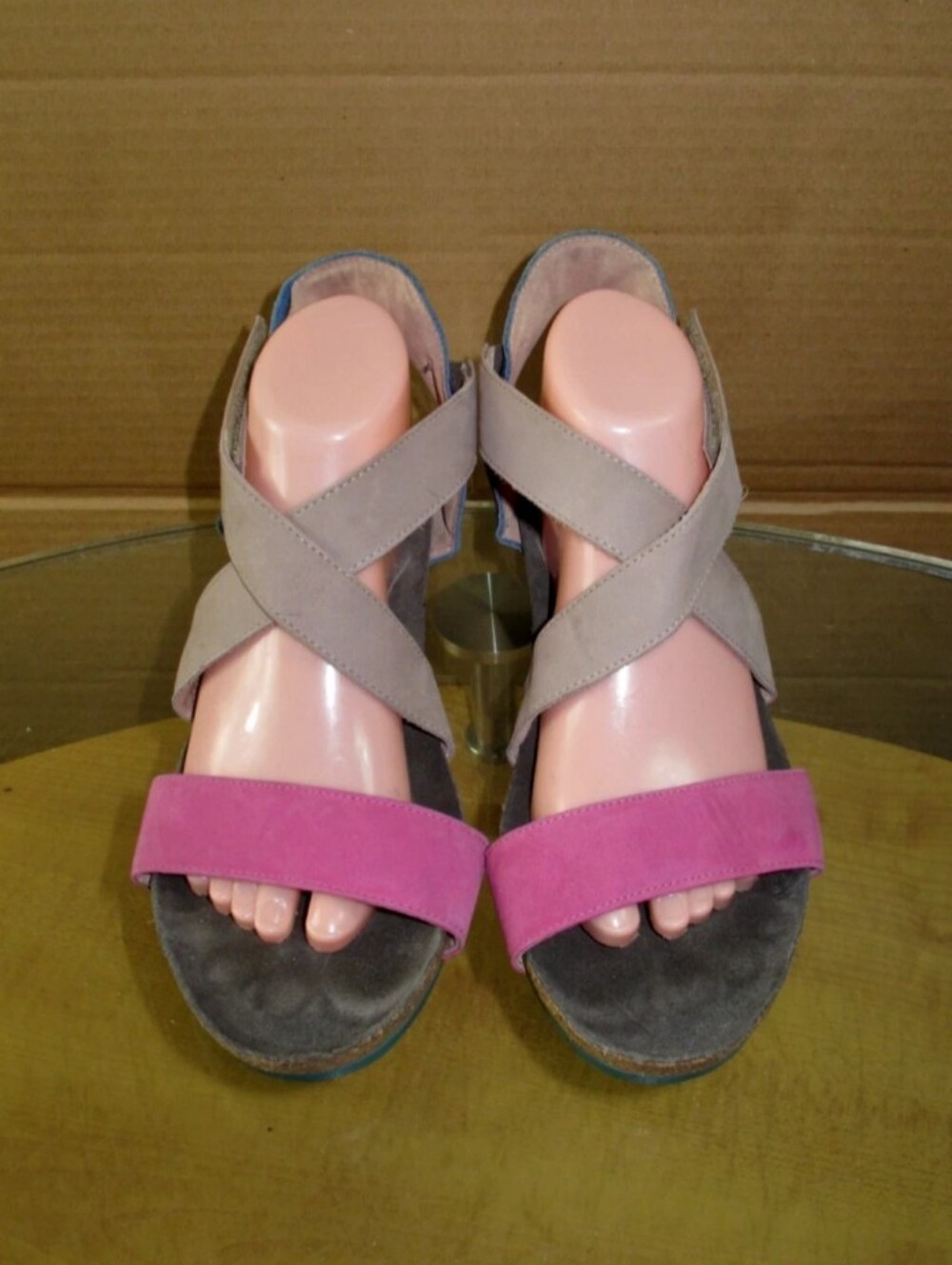 NAOT Women's Gladiator Sandals Leather US Size 11